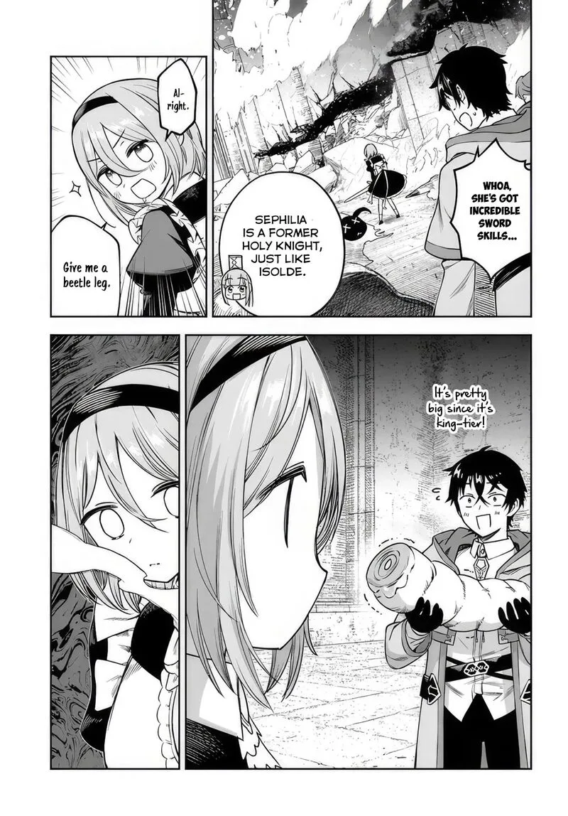 Ore Igai Dare mo Saishu Dekinai Sozai na no ni "Sozai Saishuritsu ga Hikui" to Pawahara suru Osananajimi Renkinjutsushi to Zetsuen shita Senzoku Madoushi, Henkyou no Machi de Slow Life wo Okuritai. Chapter 8 page 11