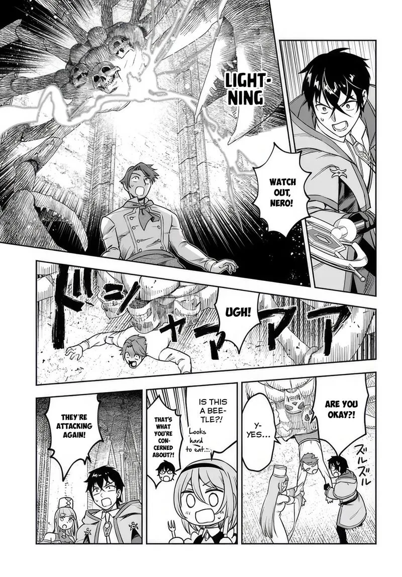 Ore Igai Dare mo Saishu Dekinai Sozai na no ni "Sozai Saishuritsu ga Hikui" to Pawahara suru Osananajimi Renkinjutsushi to Zetsuen shita Senzoku Madoushi, Henkyou no Machi de Slow Life wo Okuritai. Chapter 8 page 9