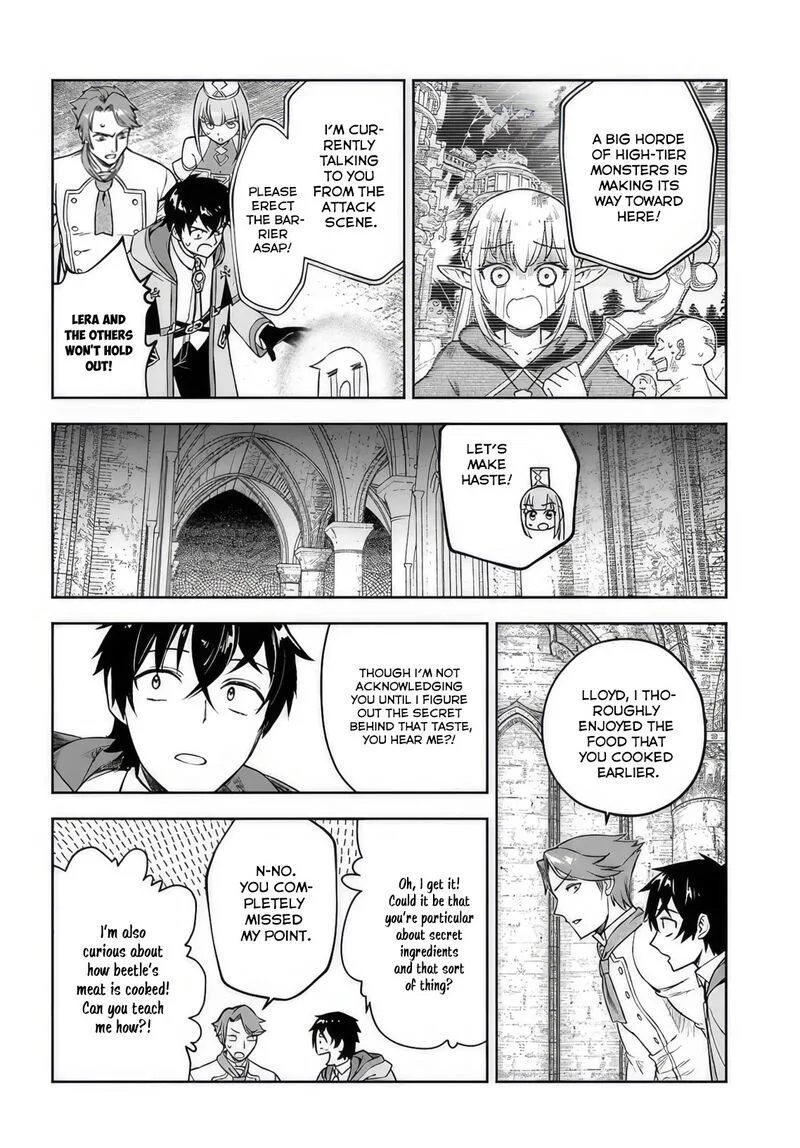 Ore Igai Dare mo Saishu Dekinai Sozai na no ni "Sozai Saishuritsu ga Hikui" to Pawahara suru Osananajimi Renkinjutsushi to Zetsuen shita Senzoku Madoushi, Henkyou no Machi de Slow Life wo Okuritai. Chapter 8 page 14