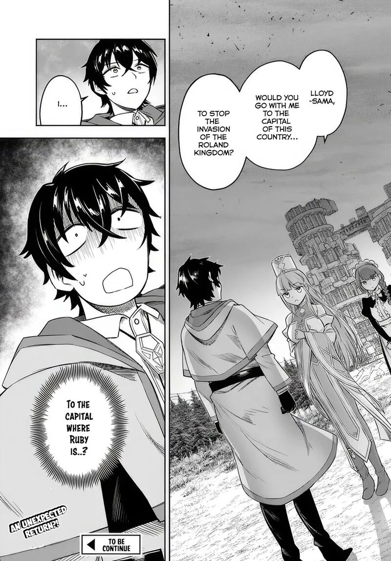 Ore Igai Dare mo Saishu Dekinai Sozai na no ni "Sozai Saishuritsu ga Hikui" to Pawahara suru Osananajimi Renkinjutsushi to Zetsuen shita Senzoku Madoushi, Henkyou no Machi de Slow Life wo Okuritai. Chapter 9 page 23