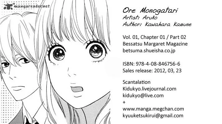 Ore Monogatari!! Chapter 1 page 34