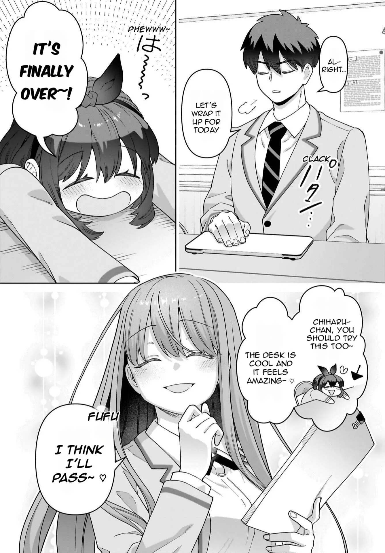 Ore ni Dake Koakuma na Kouhai wa Genjitsu demo Kawaii ga, Yume no Naka de wa Motto Kawaii Chapter 3 page 4