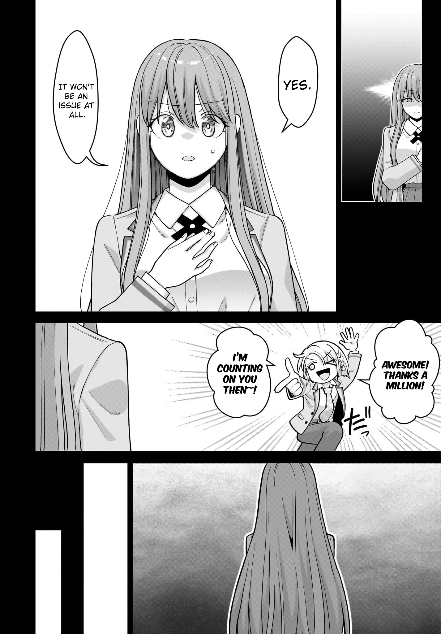 Ore ni Dake Koakuma na Kouhai wa Genjitsu demo Kawaii ga, Yume no Naka de wa Motto Kawaii Chapter 6 page 9