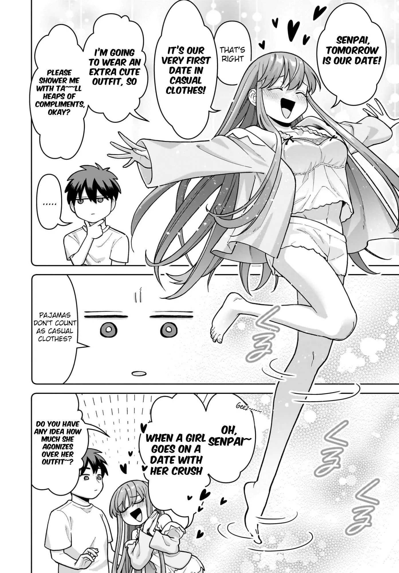 Ore ni Dake Koakuma na Kouhai wa Genjitsu demo Kawaii ga, Yume no Naka de wa Motto Kawaii Chapter 7 page 19