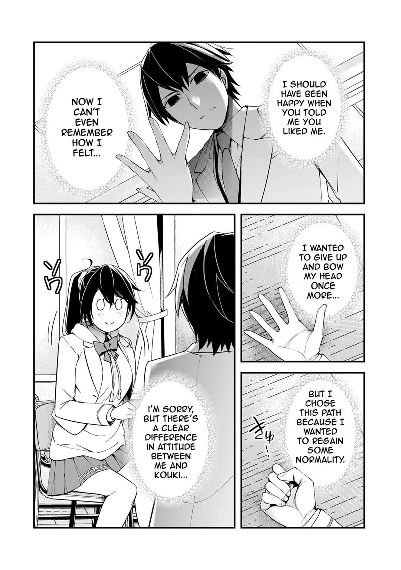 Ore ni Trauma o Ataeta Joshi-tachi ga Chirachira Mitekuru kedo, Zannen desuga Teokure desu Chapter 16 page 14
