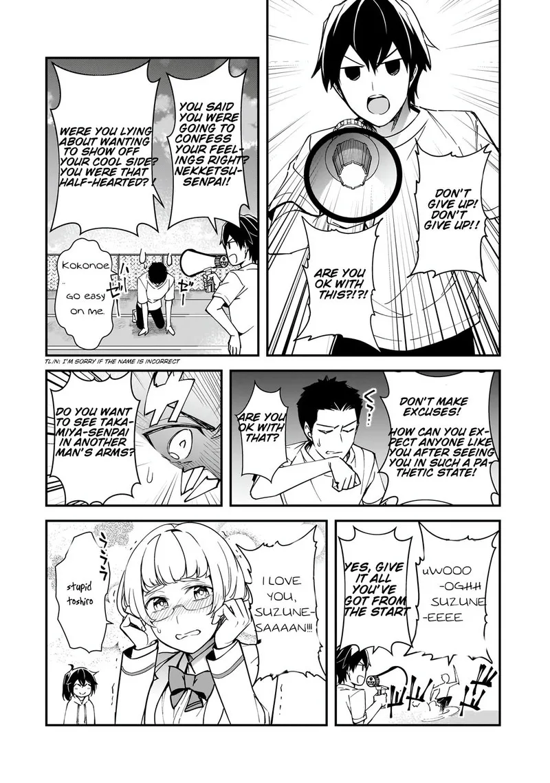 Ore ni Trauma o Ataeta Joshi-tachi ga Chirachira Mitekuru kedo, Zannen desuga Teokure desu Chapter 17.1 page 8