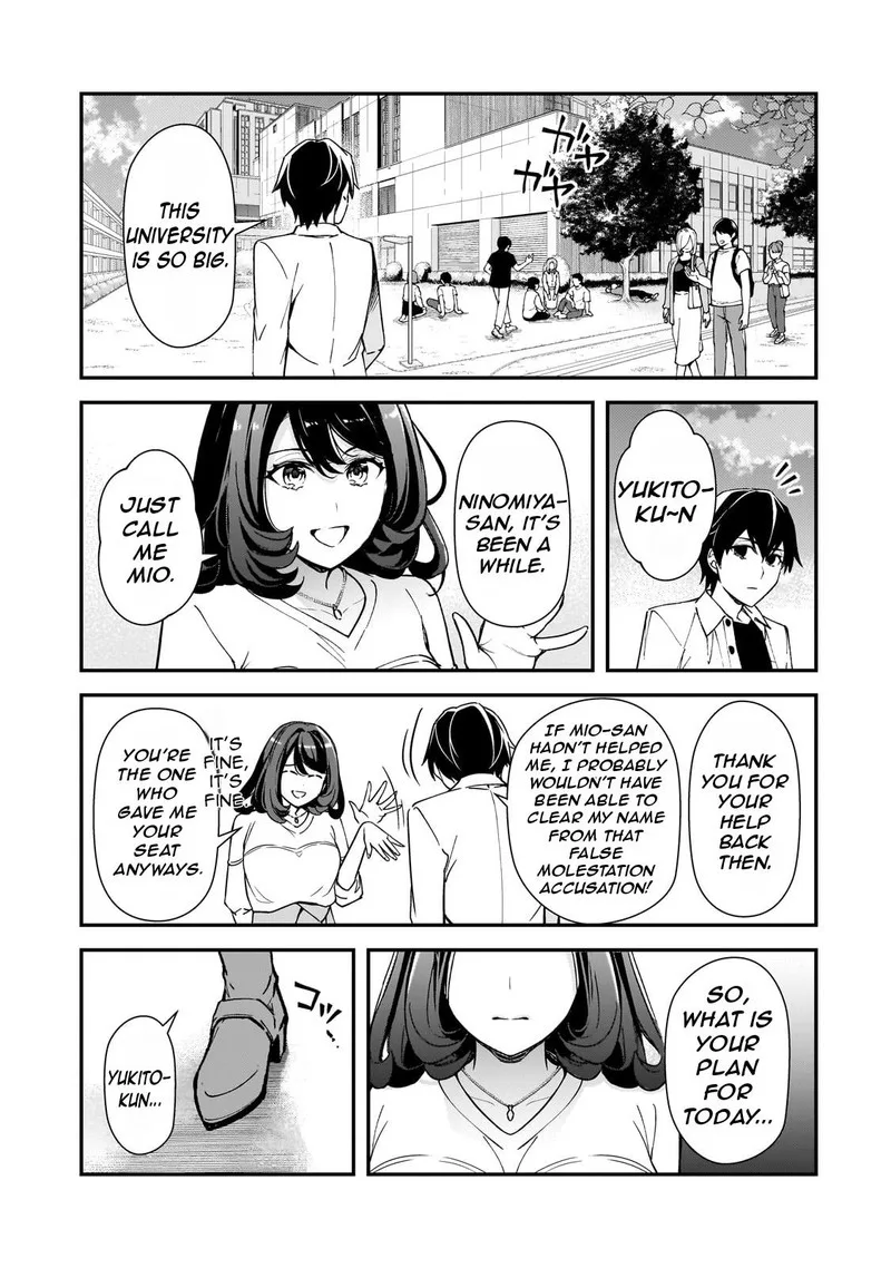 Ore ni Trauma o Ataeta Joshi-tachi ga Chirachira Mitekuru kedo, Zannen desuga Teokure desu Chapter 19 page 2
