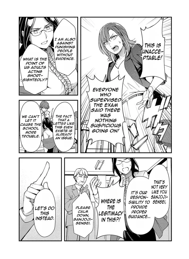 Ore ni Trauma o Ataeta Joshi-tachi ga Chirachira Mitekuru kedo, Zannen desuga Teokure desu Chapter 22.1 page 4