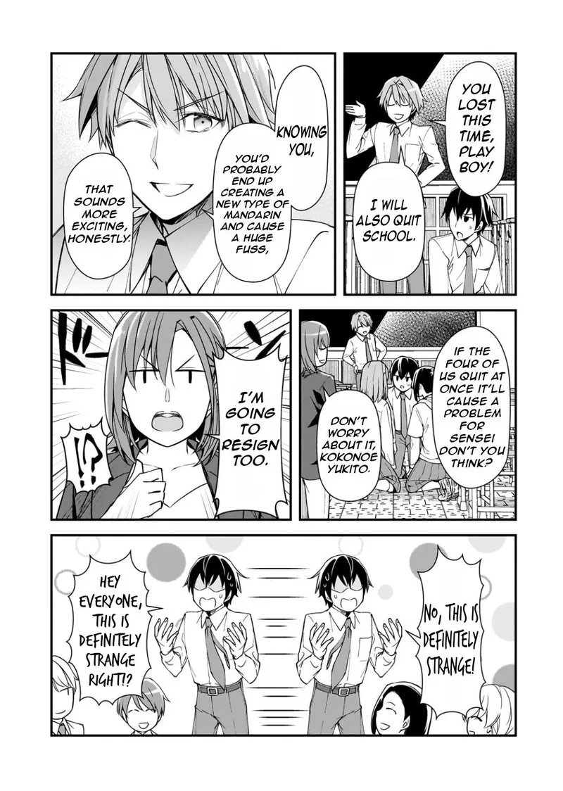 Ore ni Trauma o Ataeta Joshi-tachi ga Chirachira Mitekuru kedo, Zannen desuga Teokure desu Chapter 22.3 page 9