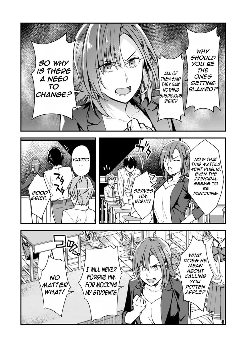 Ore ni Trauma o Ataeta Joshi-tachi ga Chirachira Mitekuru kedo, Zannen desuga Teokure desu Chapter 22.3 page 2