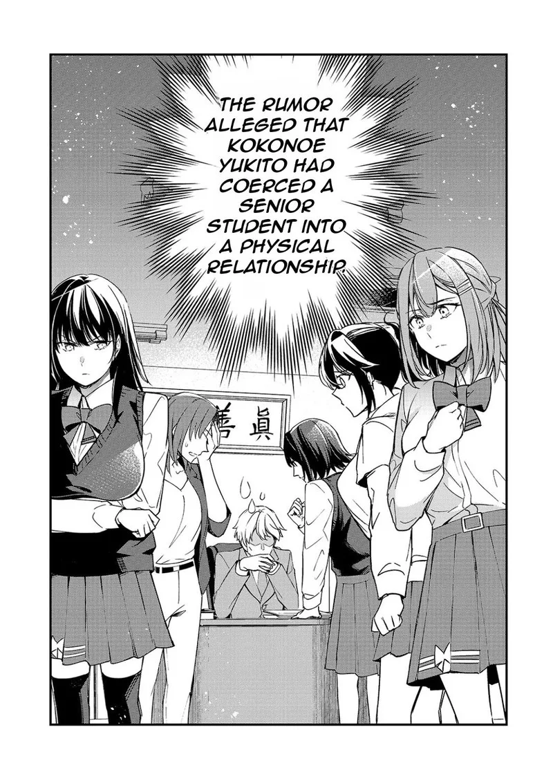 Ore ni Trauma o Ataeta Joshi-tachi ga Chirachira Mitekuru kedo, Zannen desuga Teokure desu Chapter 24.1 page 4