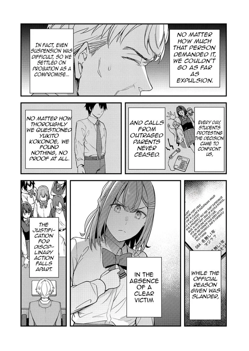 Ore ni Trauma o Ataeta Joshi-tachi ga Chirachira Mitekuru kedo, Zannen desuga Teokure desu Chapter 24.1 page 5