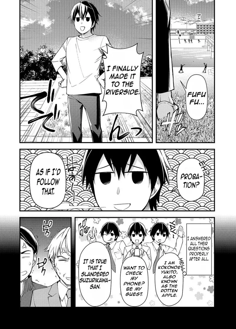 Ore ni Trauma o Ataeta Joshi-tachi ga Chirachira Mitekuru kedo, Zannen desuga Teokure desu Chapter 24.1 page 11