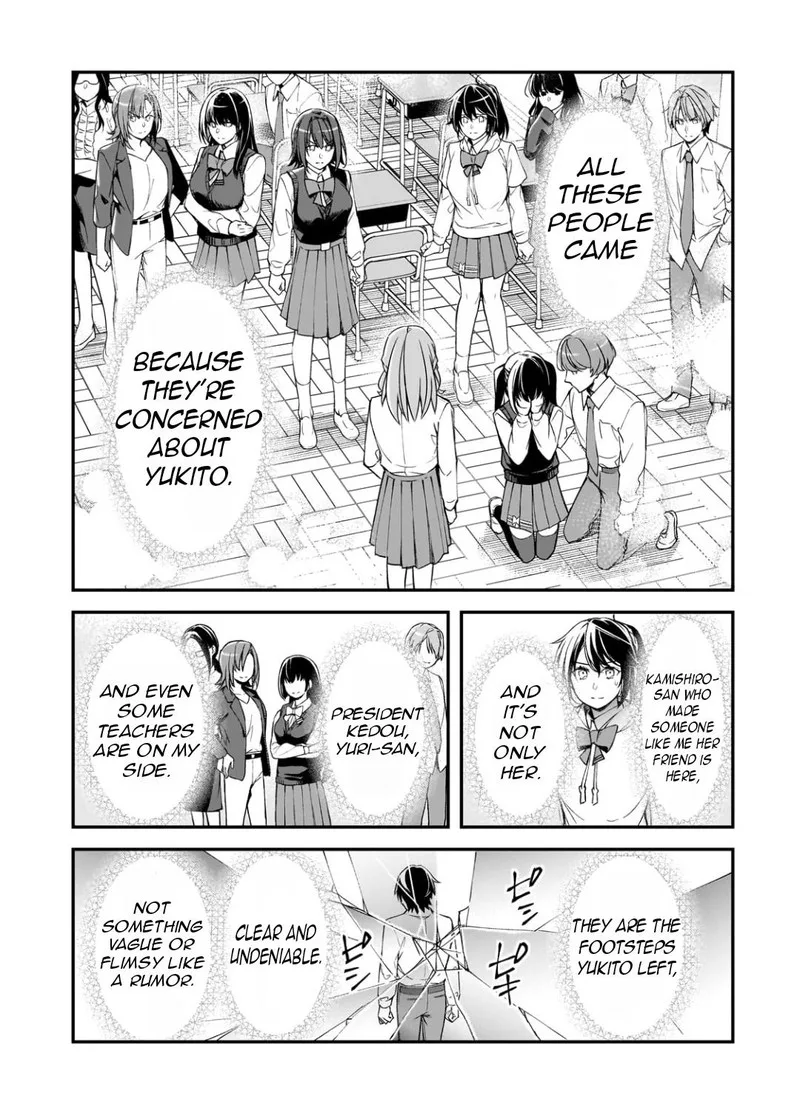 Ore ni Trauma o Ataeta Joshi-tachi ga Chirachira Mitekuru kedo, Zannen desuga Teokure desu Chapter 24.2 page 13