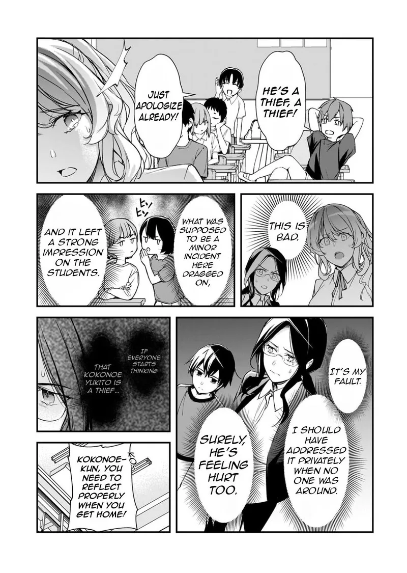 Ore ni Trauma o Ataeta Joshi-tachi ga Chirachira Mitekuru kedo, Zannen desuga Teokure desu Chapter 25.1 page 8