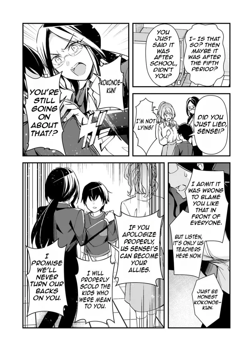 Ore ni Trauma o Ataeta Joshi-tachi ga Chirachira Mitekuru kedo, Zannen desuga Teokure desu Chapter 25.2 page 9