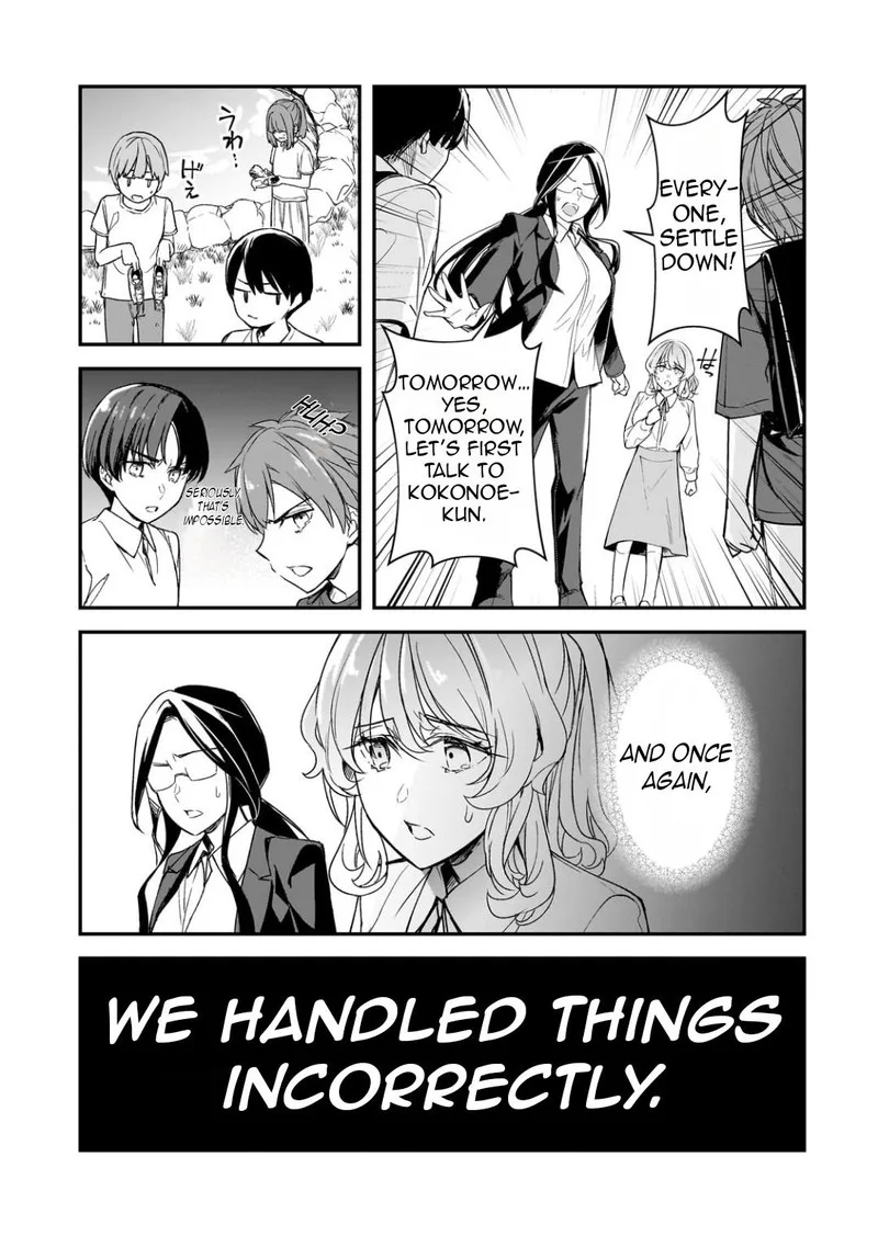 Ore ni Trauma o Ataeta Joshi-tachi ga Chirachira Mitekuru kedo, Zannen desuga Teokure desu Chapter 25.3 page 12