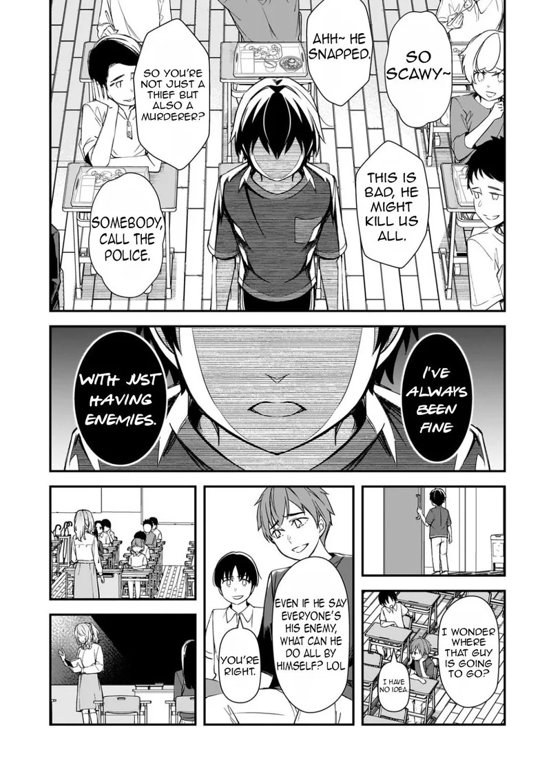 Ore ni Trauma o Ataeta Joshi-tachi ga Chirachira Mitekuru kedo, Zannen desuga Teokure desu Chapter 25.3 page 8