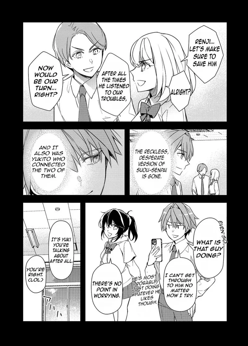 Ore ni Trauma o Ataeta Joshi-tachi ga Chirachira Mitekuru kedo, Zannen desuga Teokure desu Chapter 27.1 page 18