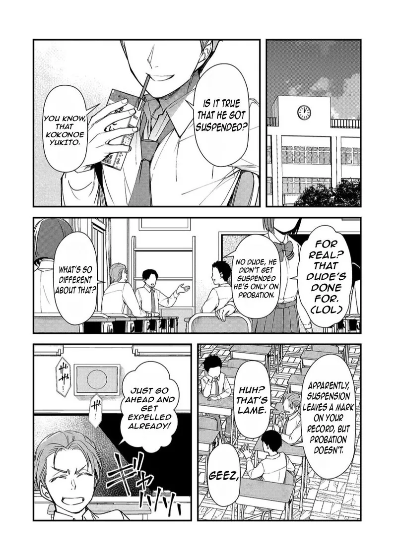 Ore ni Trauma o Ataeta Joshi-tachi ga Chirachira Mitekuru kedo, Zannen desuga Teokure desu Chapter 27.1 page 13