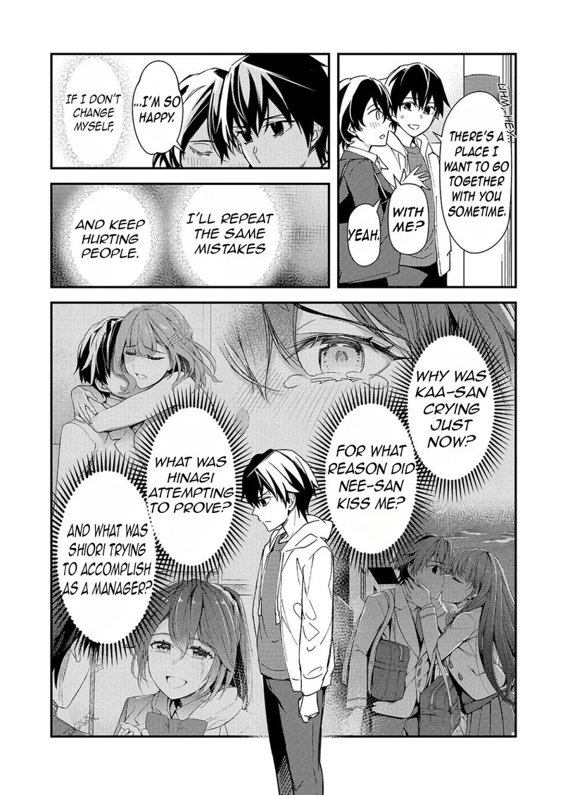 Ore ni Trauma o Ataeta Joshi-tachi ga Chirachira Mitekuru kedo, Zannen desuga Teokure desu Chapter 28.1 page 14