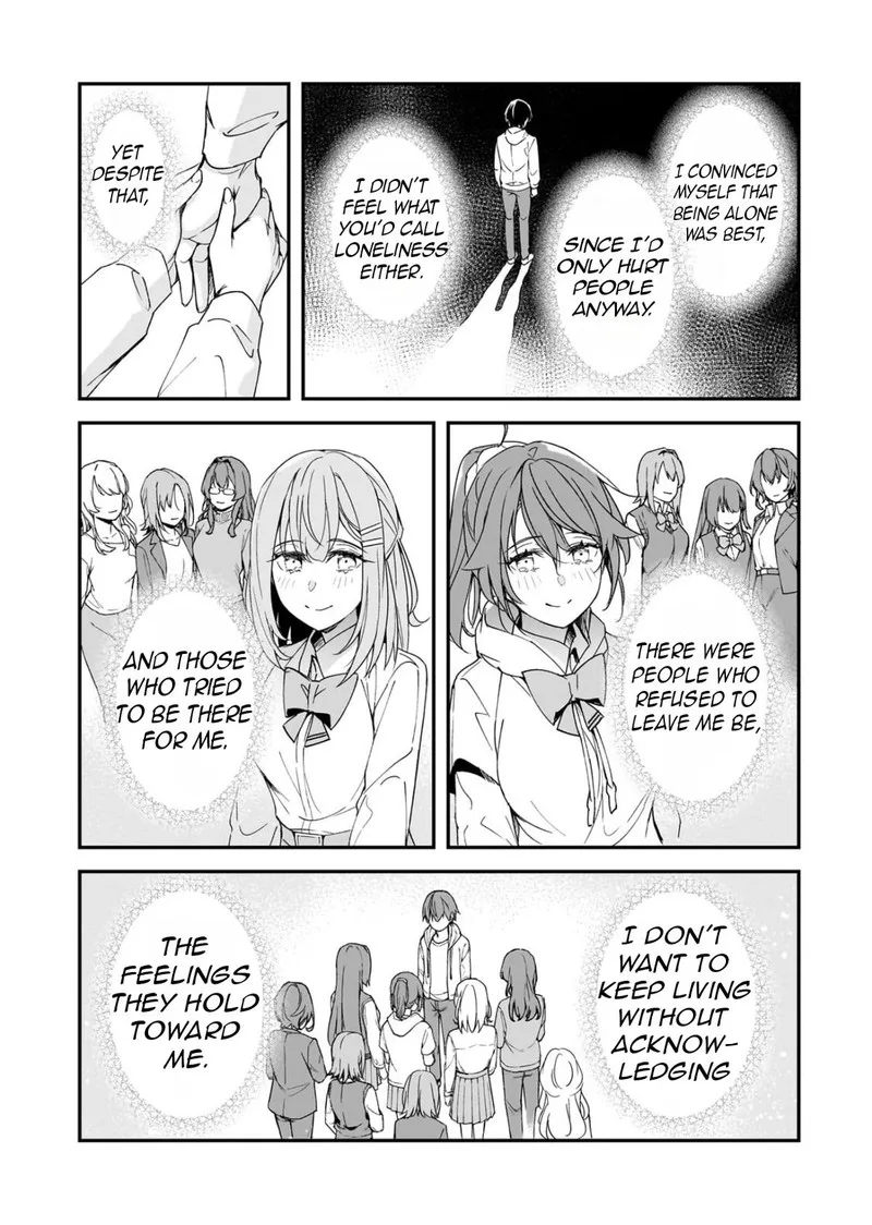 Ore ni Trauma o Ataeta Joshi-tachi ga Chirachira Mitekuru kedo, Zannen desuga Teokure desu Chapter 28.3 page 2