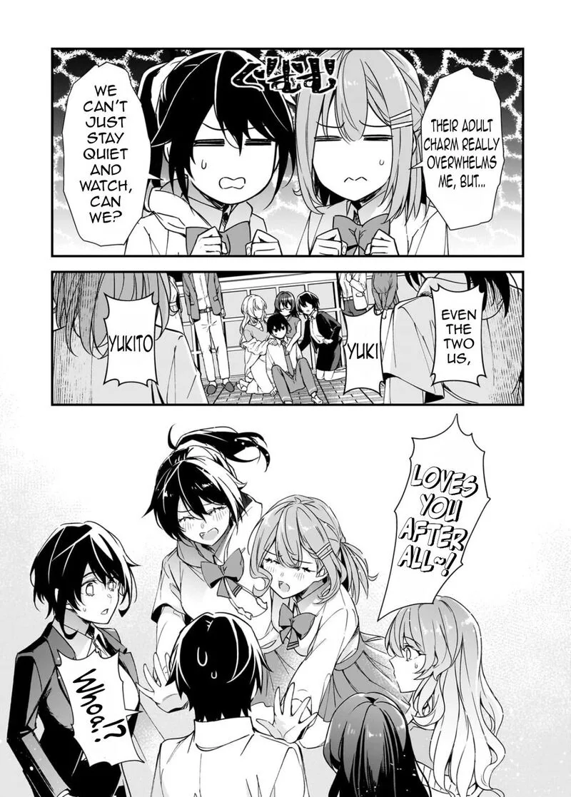Ore ni Trauma o Ataeta Joshi-tachi ga Chirachira Mitekuru kedo, Zannen desuga Teokure desu Chapter 30.2 page 19
