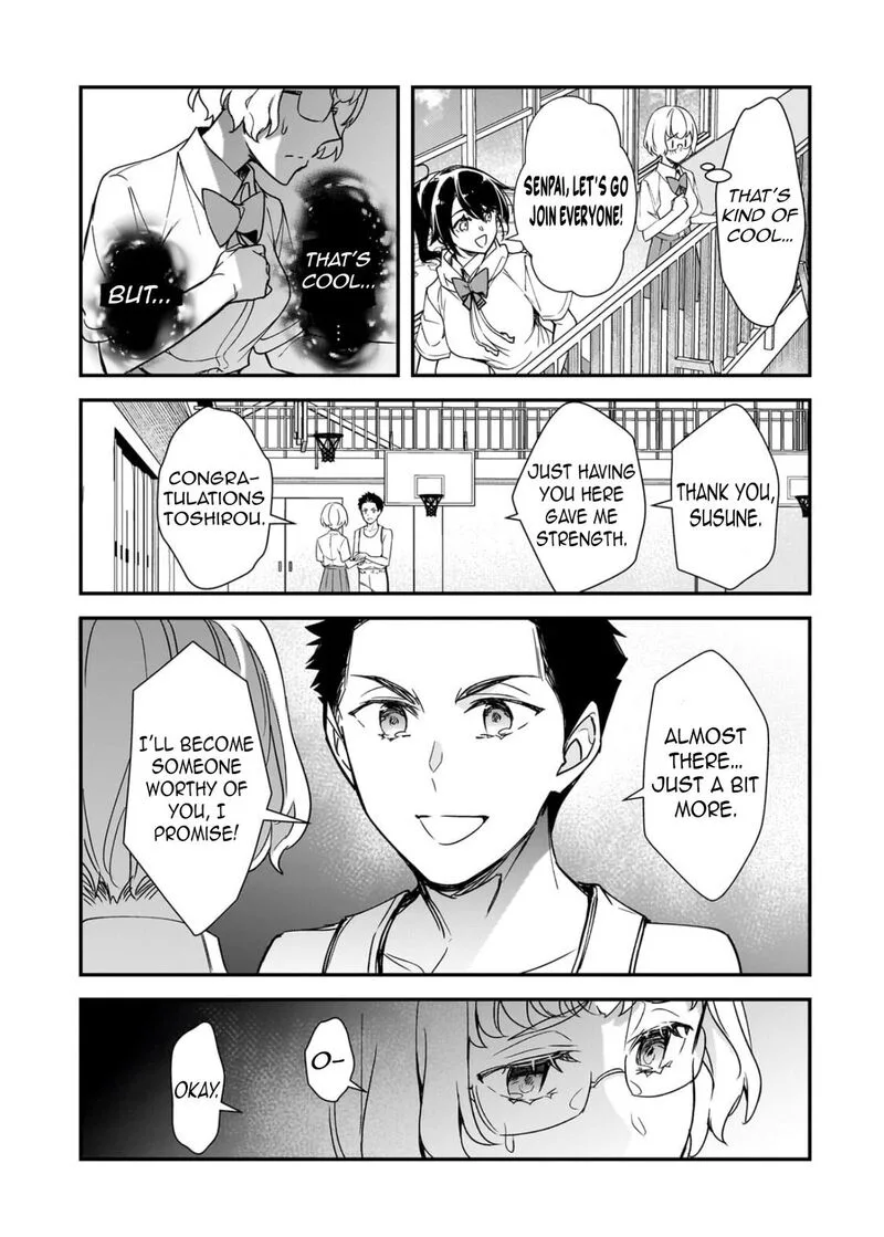 Ore ni Trauma o Ataeta Joshi-tachi ga Chirachira Mitekuru kedo, Zannen desuga Teokure desu Chapter 32.2 page 14