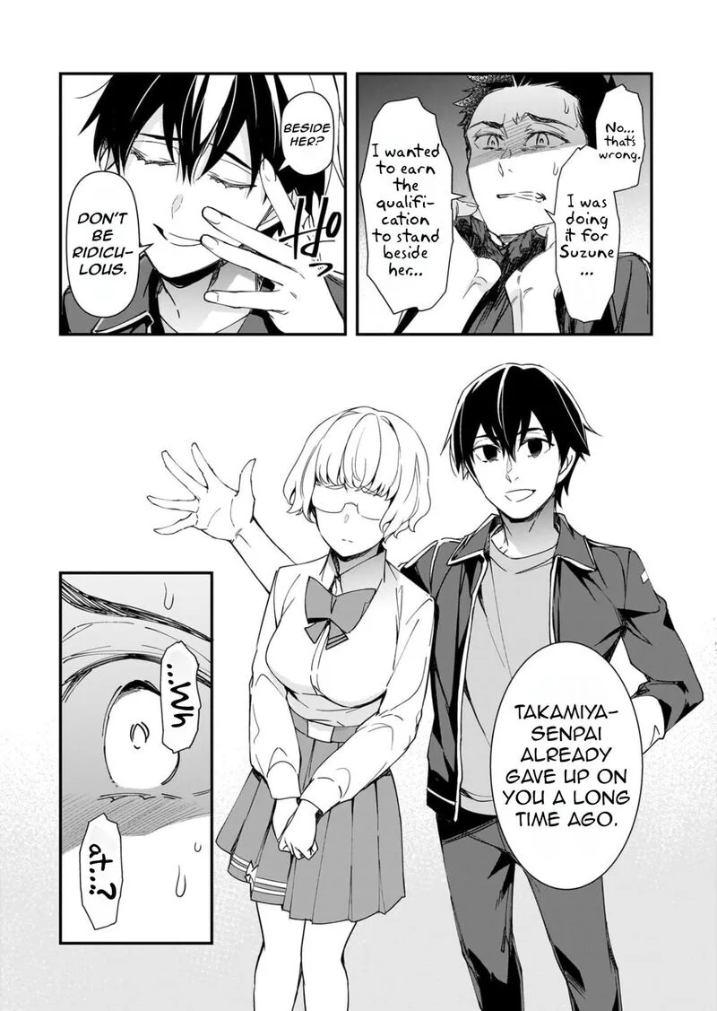 Ore ni Trauma o Ataeta Joshi-tachi ga Chirachira Mitekuru kedo, Zannen desuga Teokure desu Chapter 33.1 page 13