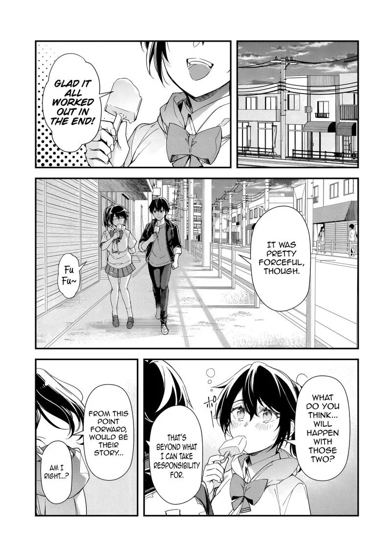 Ore ni Trauma o Ataeta Joshi-tachi ga Chirachira Mitekuru kedo, Zannen desuga Teokure desu Chapter 33.4 page 4