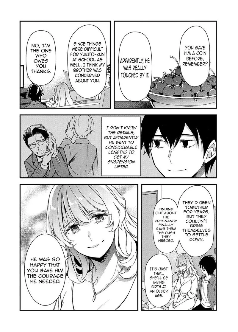 Ore ni Trauma o Ataeta Joshi-tachi ga Chirachira Mitekuru kedo, Zannen desuga Teokure desu Chapter 35.1 page 17