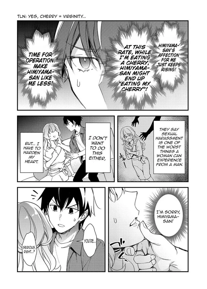 Ore ni Trauma o Ataeta Joshi-tachi ga Chirachira Mitekuru kedo, Zannen desuga Teokure desu Chapter 35.1 page 15