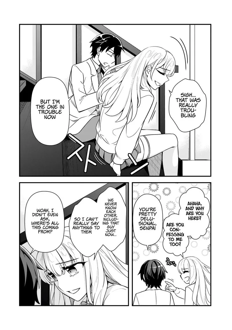 Ore ni Trauma o Ataeta Joshi-tachi ga Chirachira Mitekuru kedo, Zannen desuga Teokure desu Chapter 5 page 12