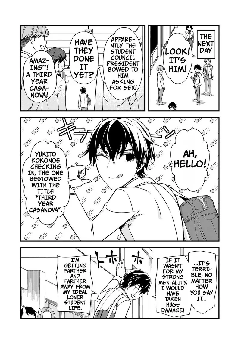 Ore ni Trauma o Ataeta Joshi-tachi ga Chirachira Mitekuru kedo, Zannen desuga Teokure desu Chapter 9 page 10