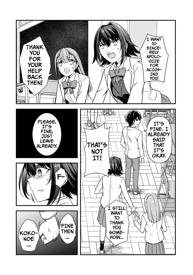 Ore ni Trauma o Ataeta Joshi-tachi ga Chirachira Mitekuru kedo, Zannen desuga Teokure desu Chapter 9 page 4
