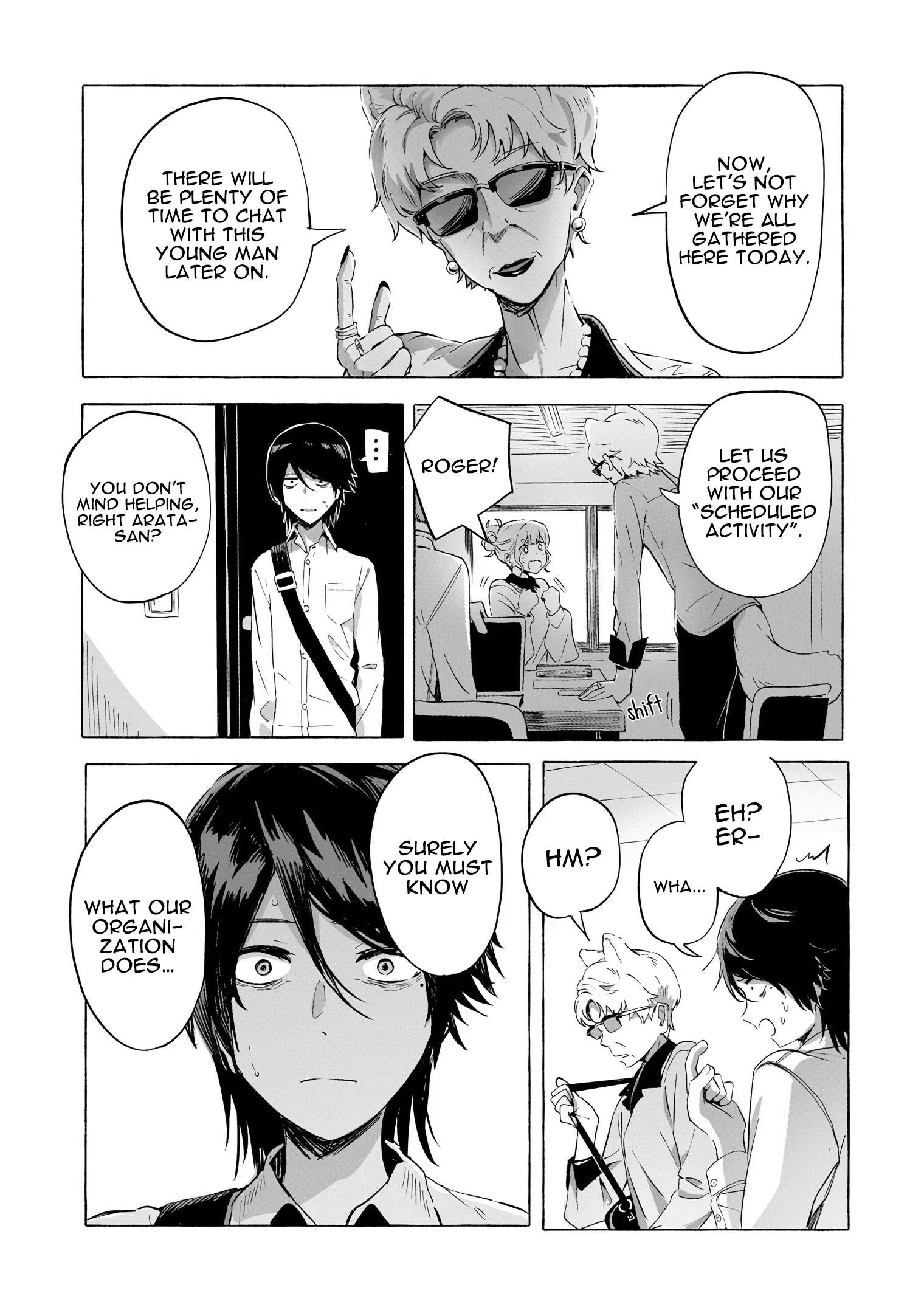 Ore no Kasu Mitaina Jinsei wa Zenbu Tanuki no sei Chapter 2.1 page 8