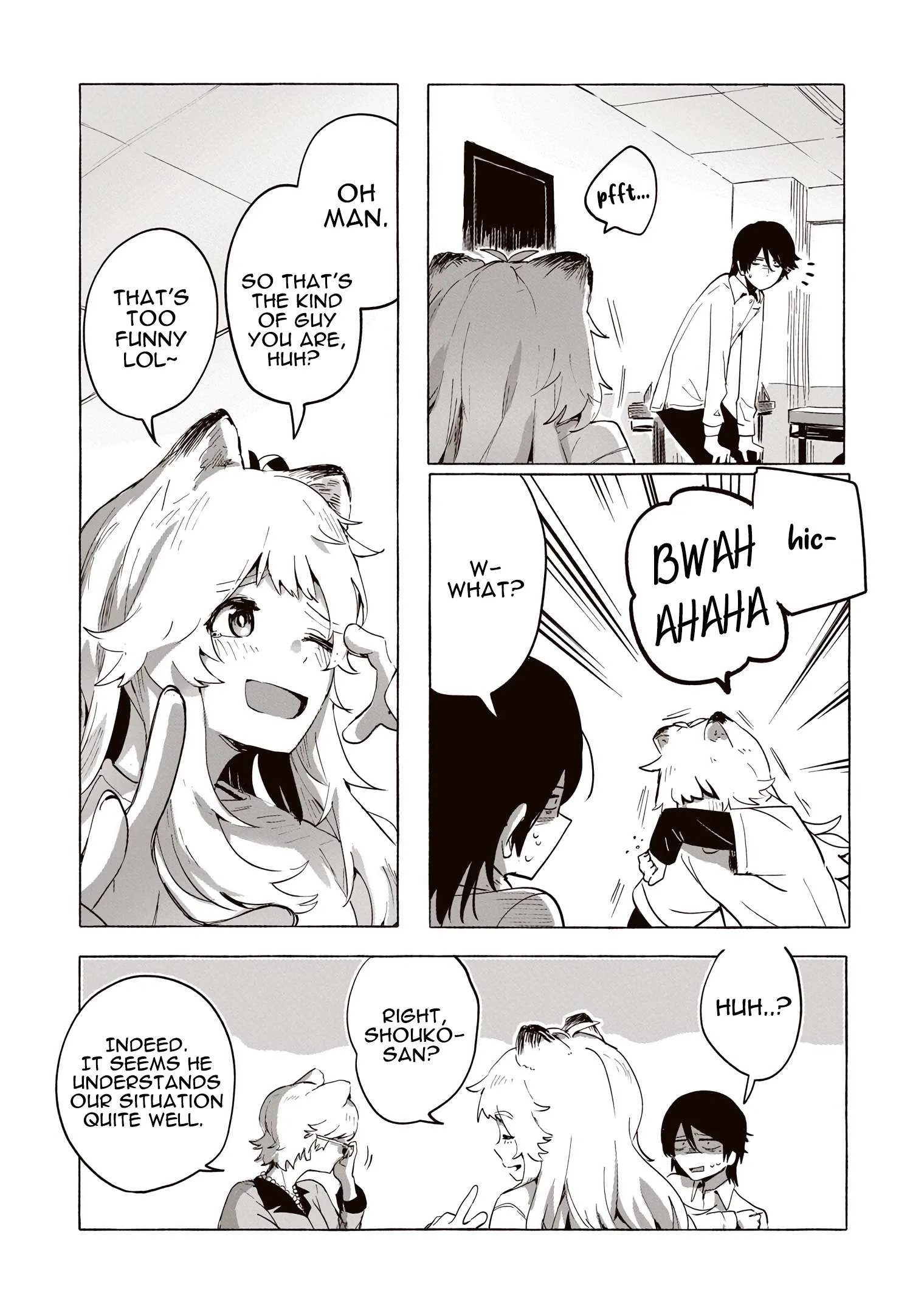 Ore no Kasu Mitaina Jinsei wa Zenbu Tanuki no sei Chapter 2.2 page 6