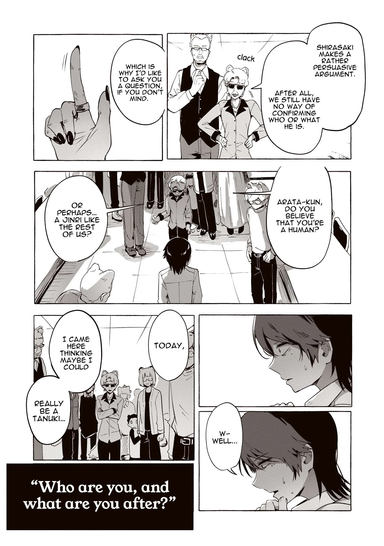 Ore no Kasu Mitaina Jinsei wa Zenbu Tanuki no sei Chapter 2.2 page 3