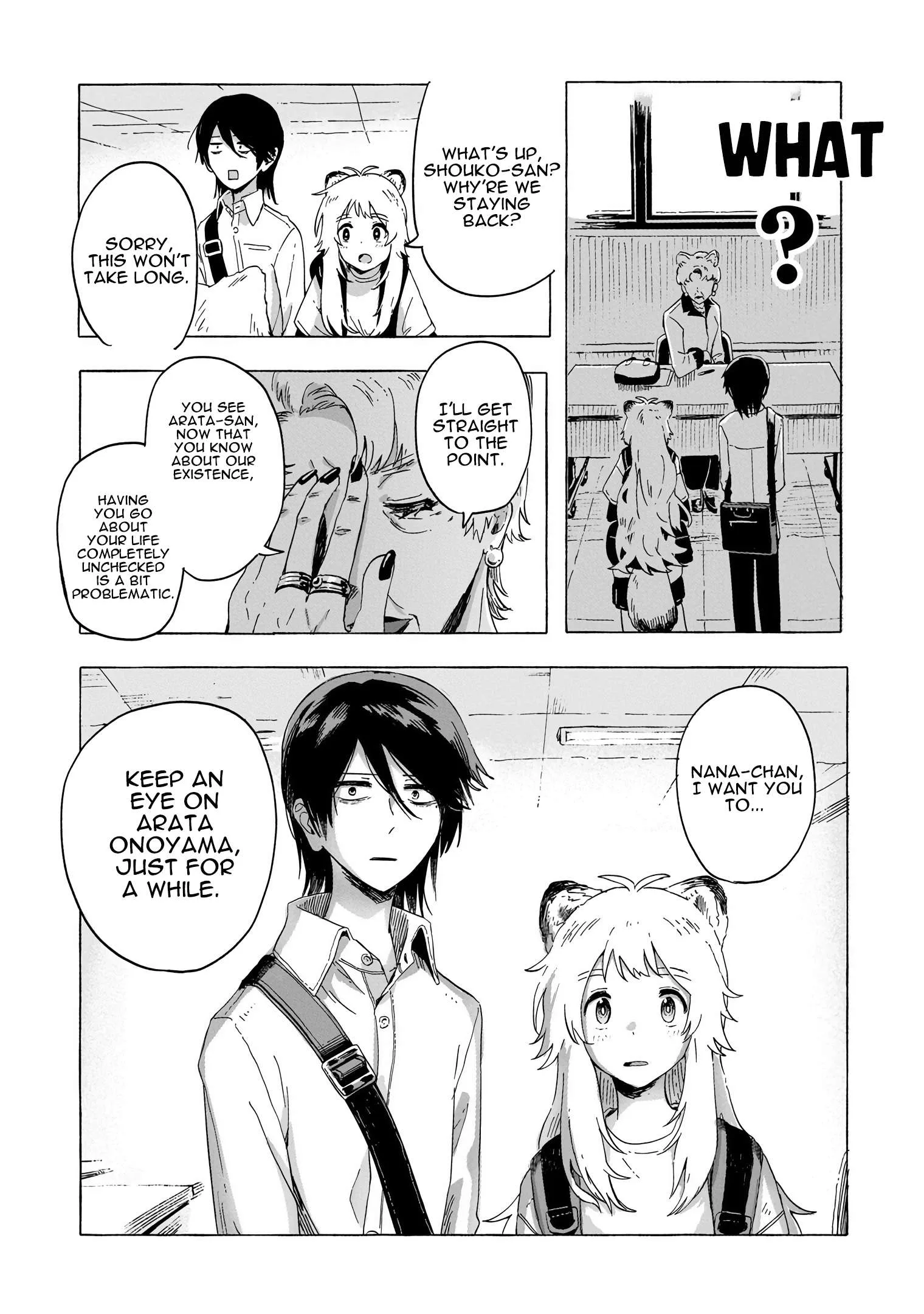 Ore no Kasu Mitaina Jinsei wa Zenbu Tanuki no sei Chapter 2.3 page 2