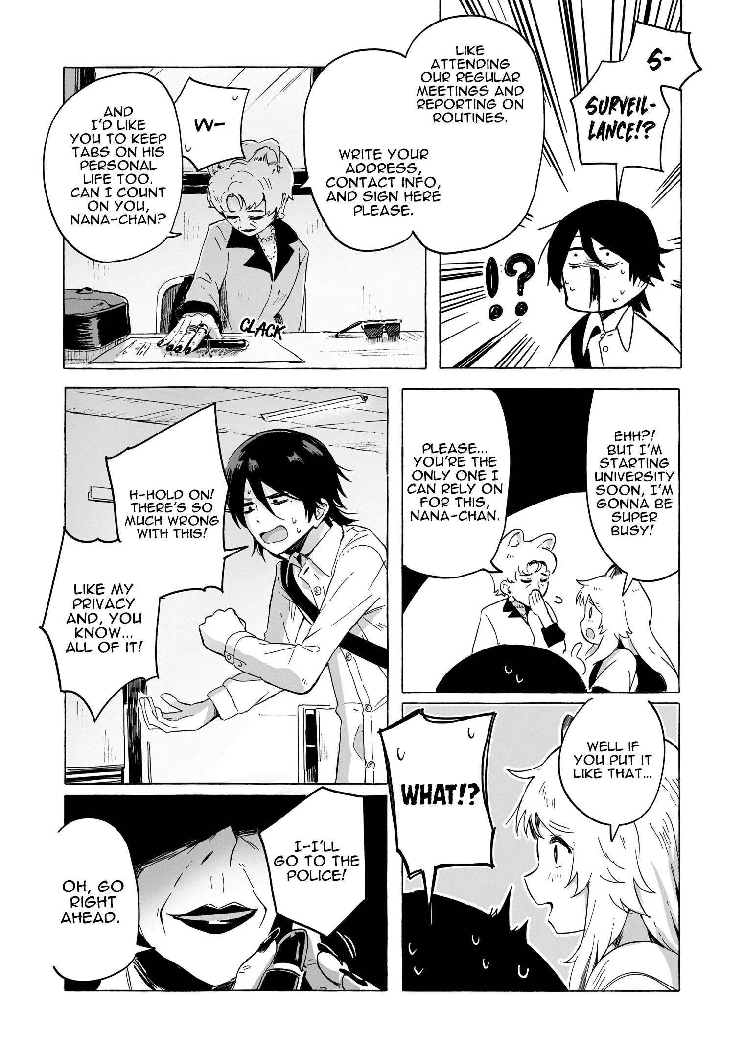 Ore no Kasu Mitaina Jinsei wa Zenbu Tanuki no sei Chapter 2.3 page 3