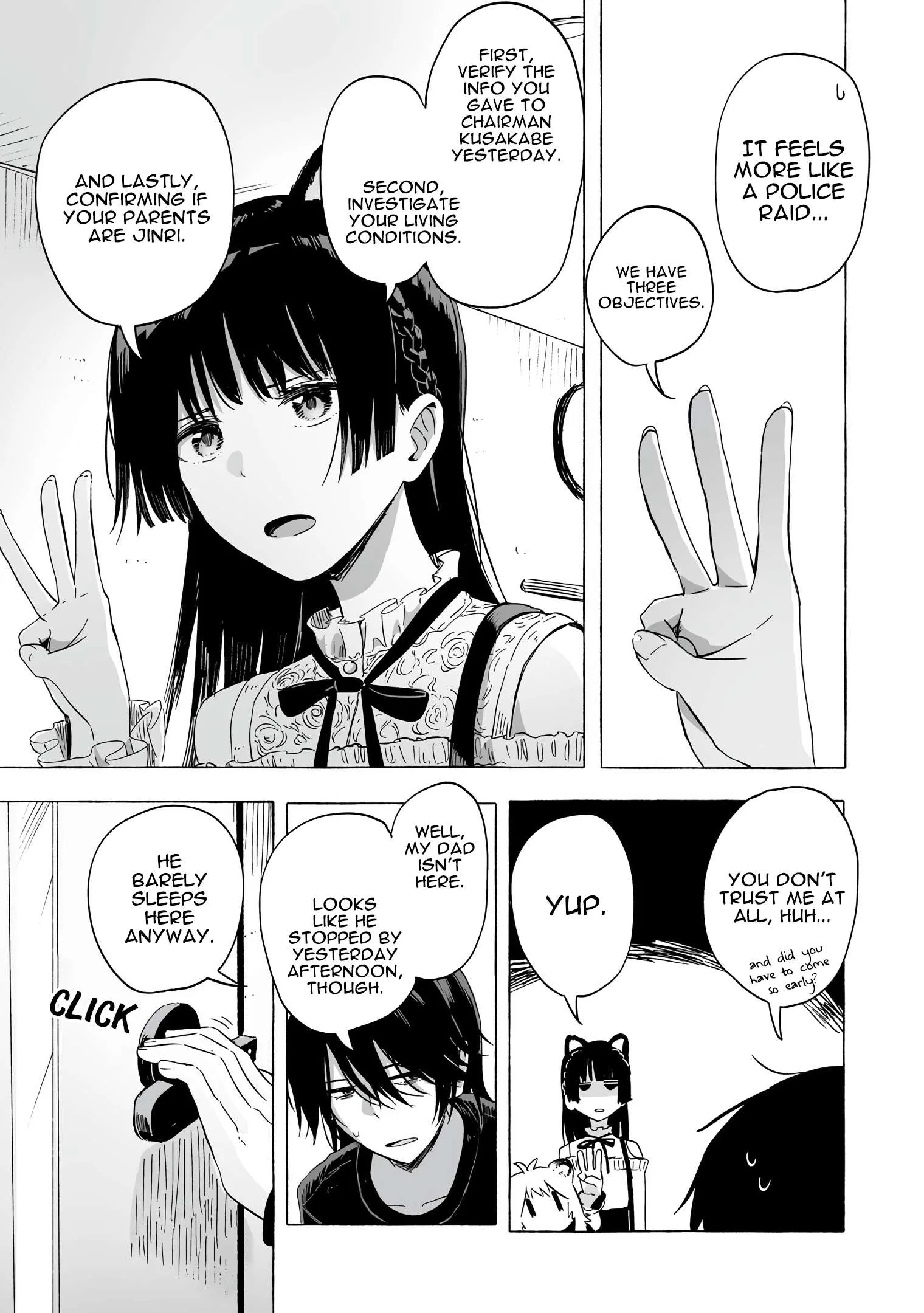 Ore no Kasu Mitaina Jinsei wa Zenbu Tanuki no sei Chapter 3.1 page 3