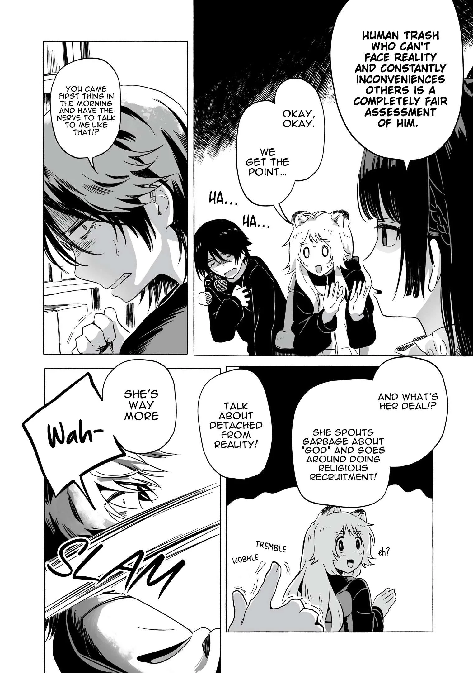 Ore no Kasu Mitaina Jinsei wa Zenbu Tanuki no sei Chapter 3.1 page 6