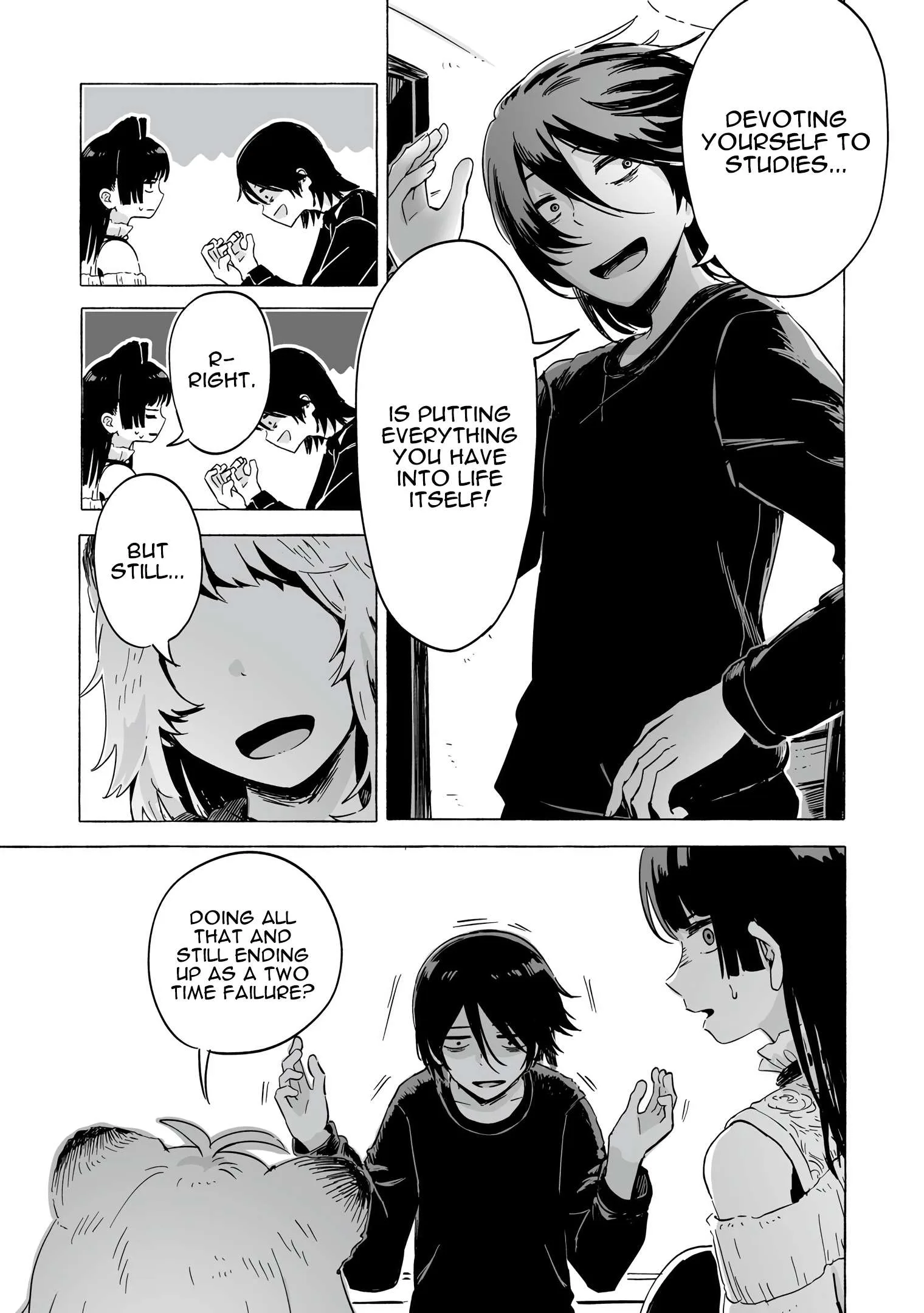 Ore no Kasu Mitaina Jinsei wa Zenbu Tanuki no sei Chapter 3.1 page 13