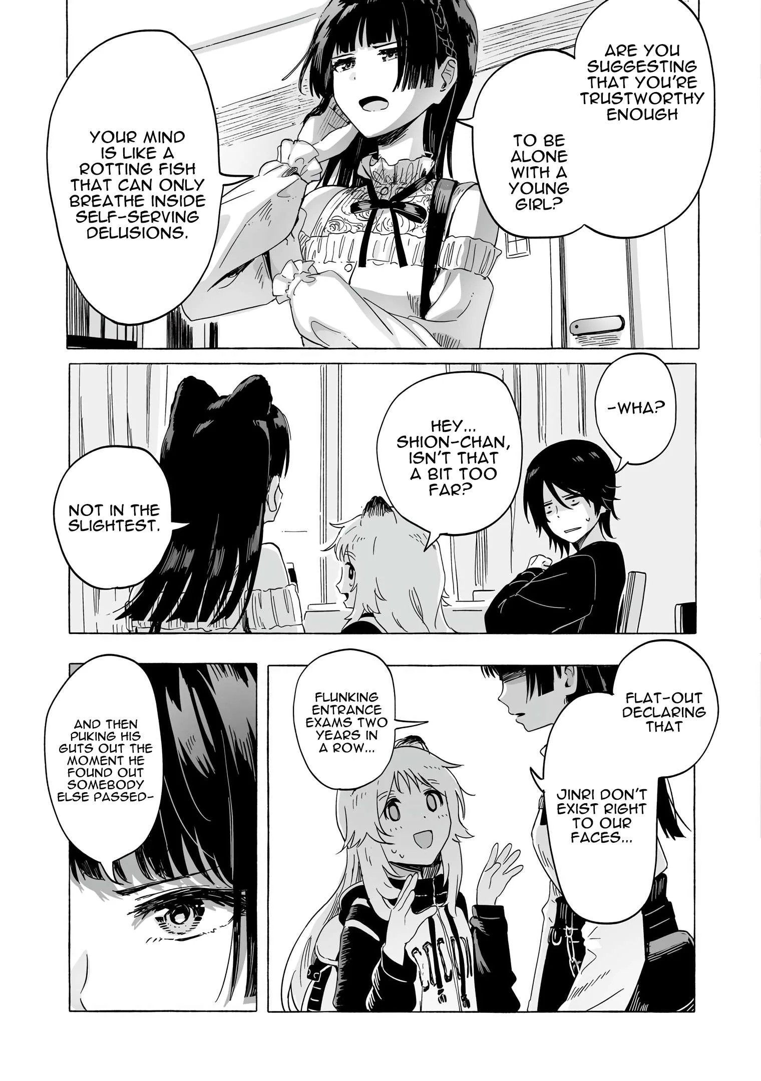 Ore no Kasu Mitaina Jinsei wa Zenbu Tanuki no sei Chapter 3.1 page 5