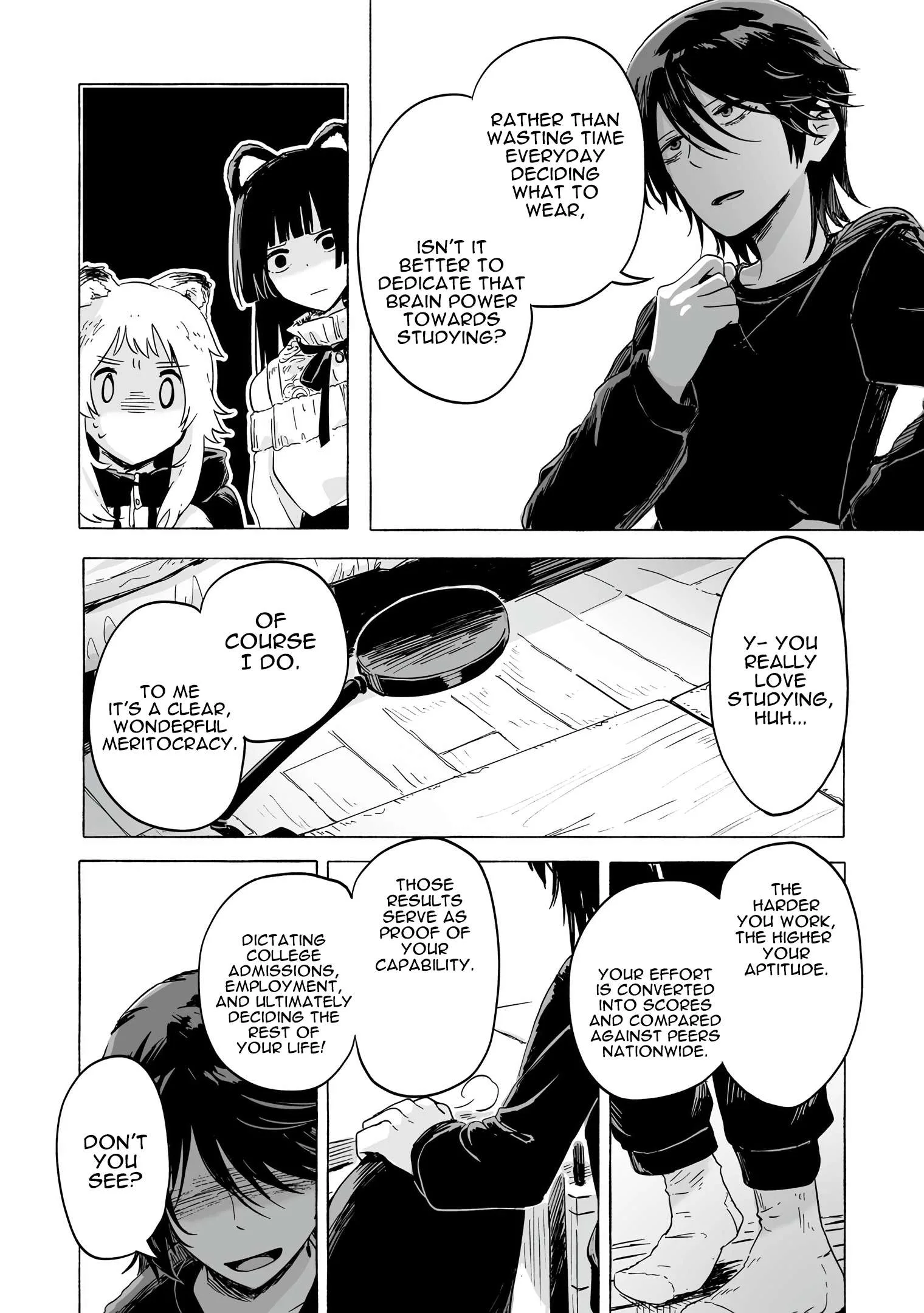 Ore no Kasu Mitaina Jinsei wa Zenbu Tanuki no sei Chapter 3.1 page 12