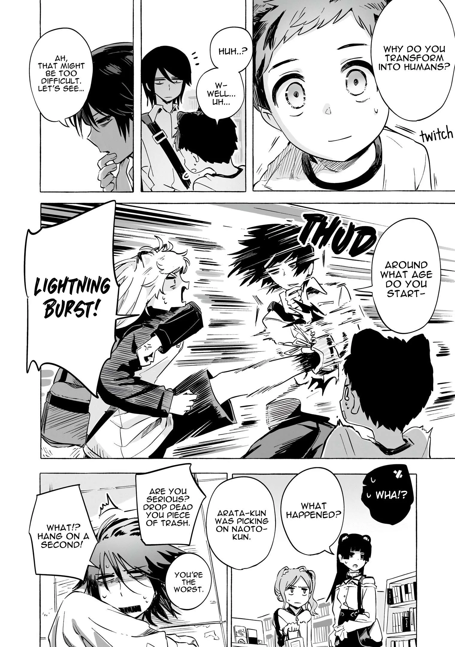 Ore no Kasu Mitaina Jinsei wa Zenbu Tanuki no sei Chapter 3.2 page 8