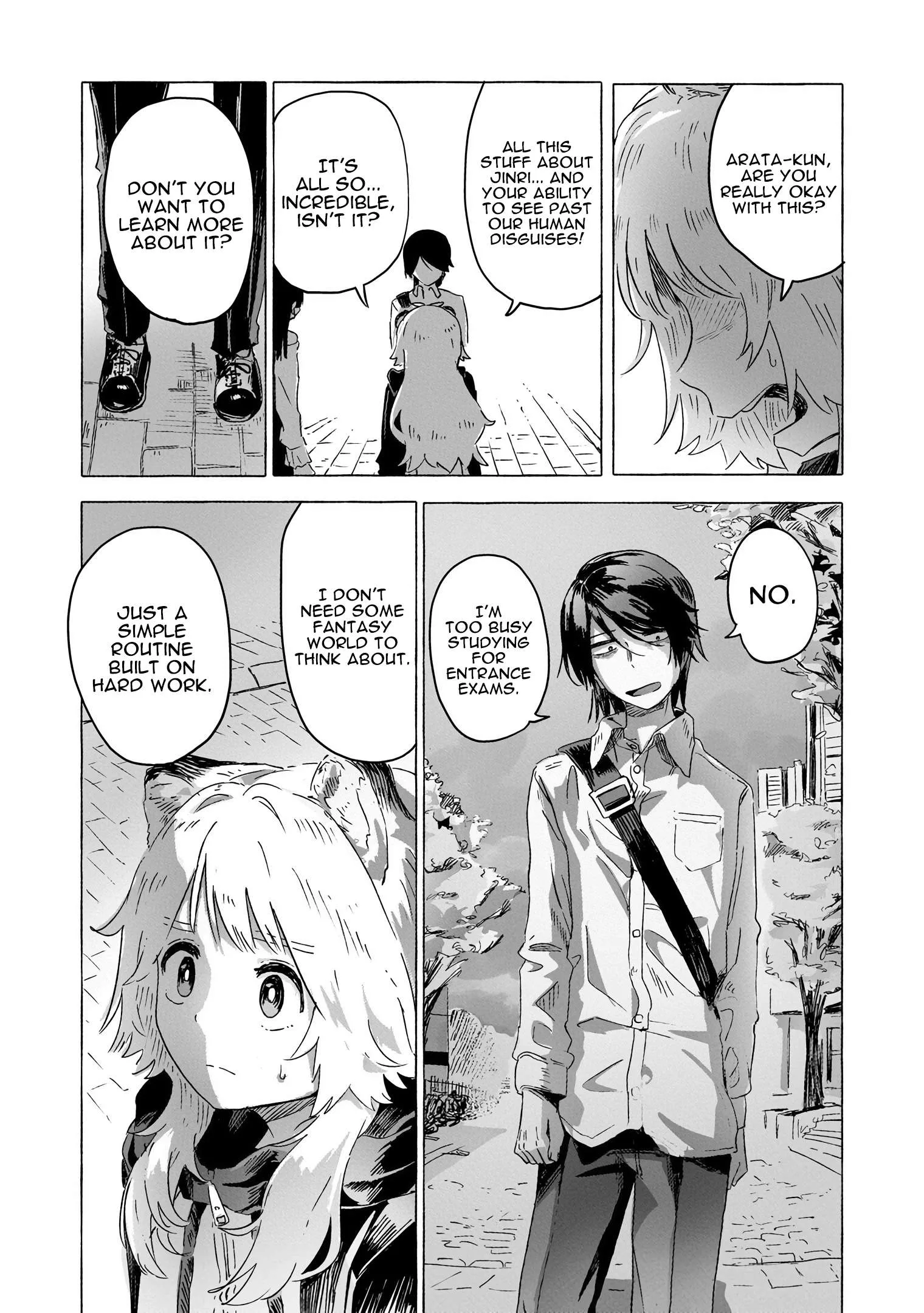 Ore no Kasu Mitaina Jinsei wa Zenbu Tanuki no sei Chapter 3.3 page 9