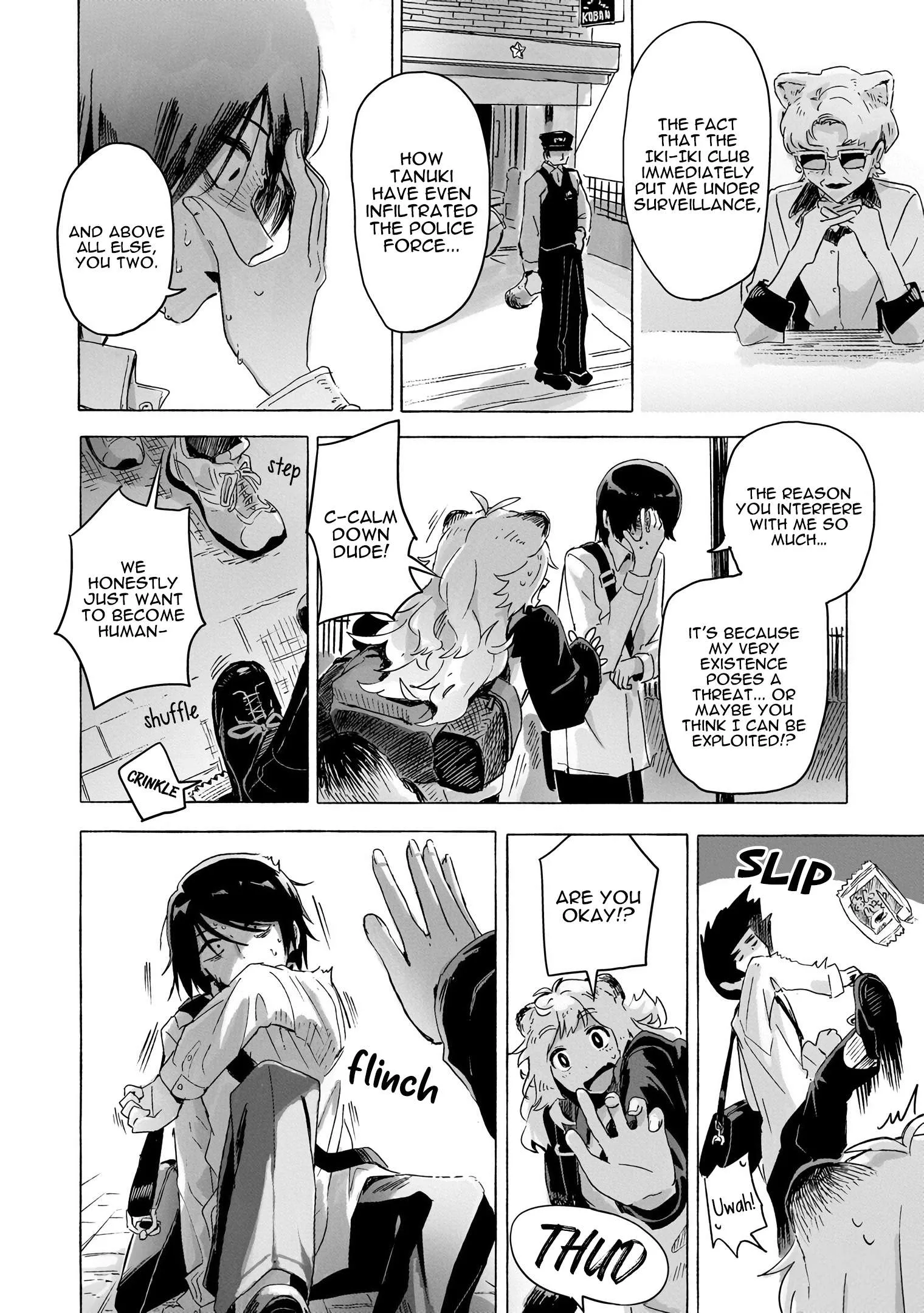 Ore no Kasu Mitaina Jinsei wa Zenbu Tanuki no sei Chapter 3.3 page 6