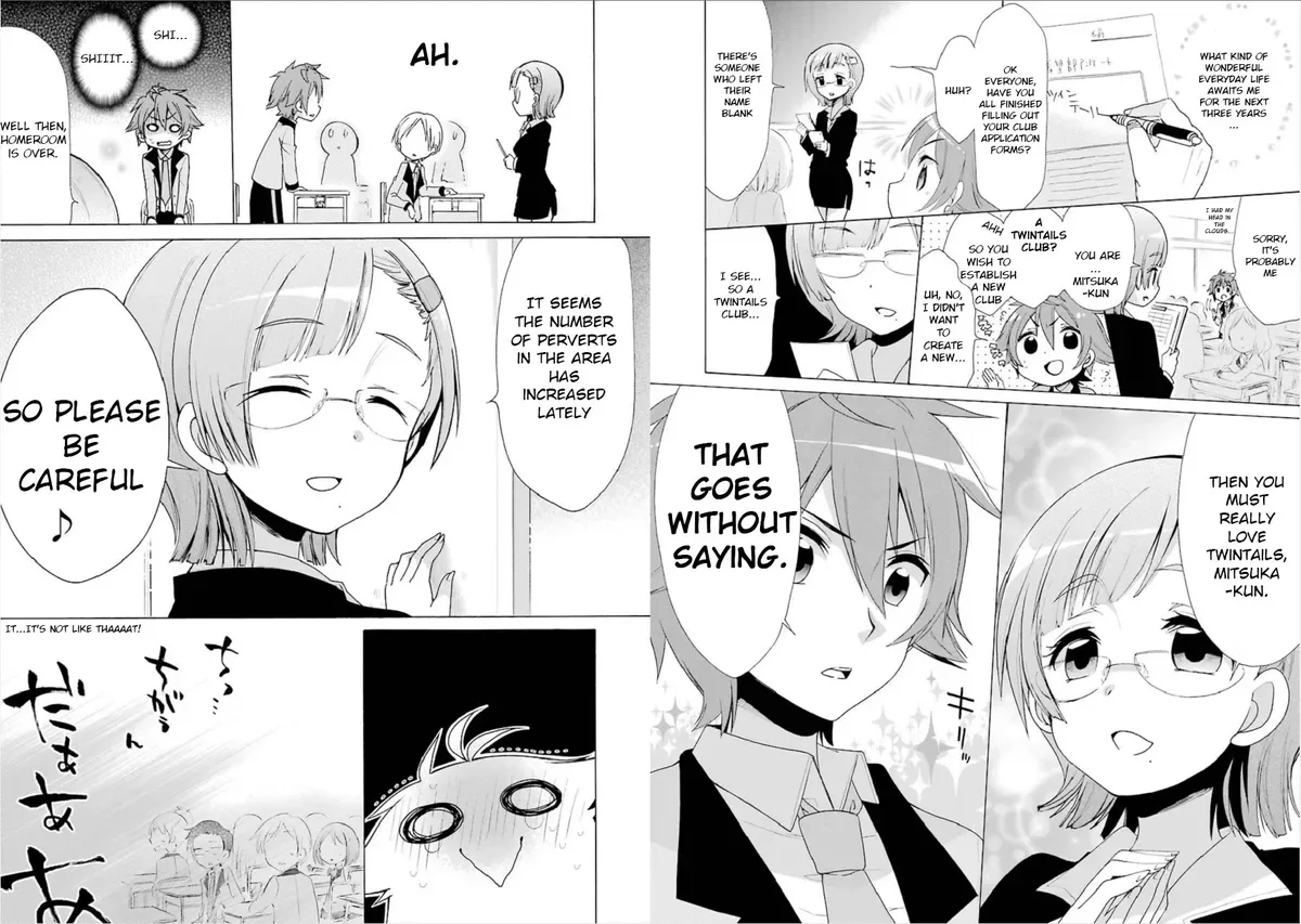Ore, Twintail ni Narimasu. Pai Chapter 1 page 8