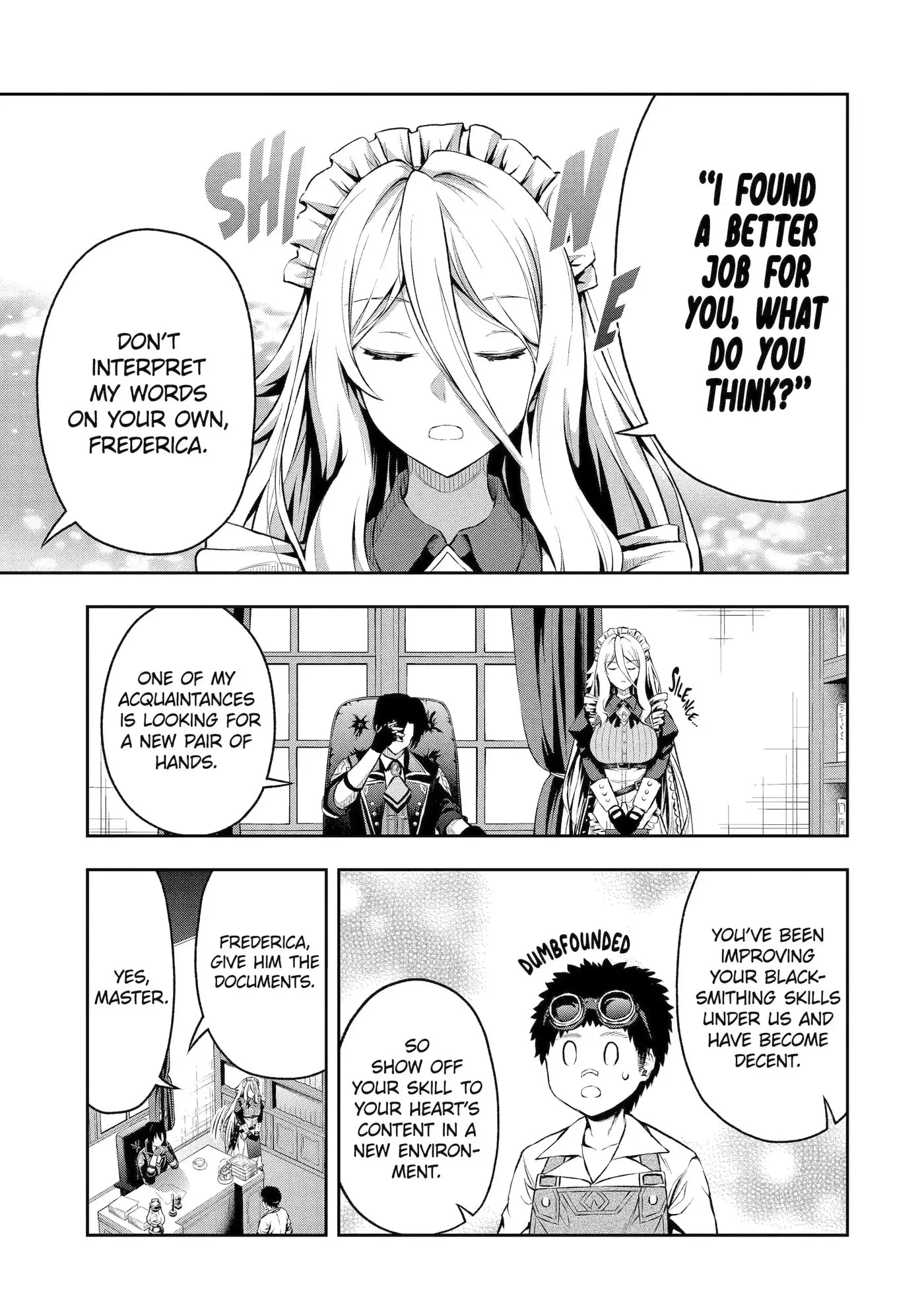 Ore wa Boukensha Guild no Akutoku Guild Master: Jinzai o Tekizaitekisho ni Tsuihou Shitara, Nazeka Mechakucha Kansha Saremashita Chapter 0.1 page 11